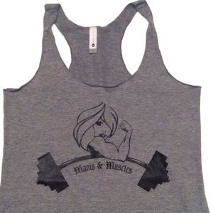 Next Level Apparel Tops - Graphic Racerback Next Level Tank Top Next Level Apparel Tops - Graphic Racerback Next Level Tank Top